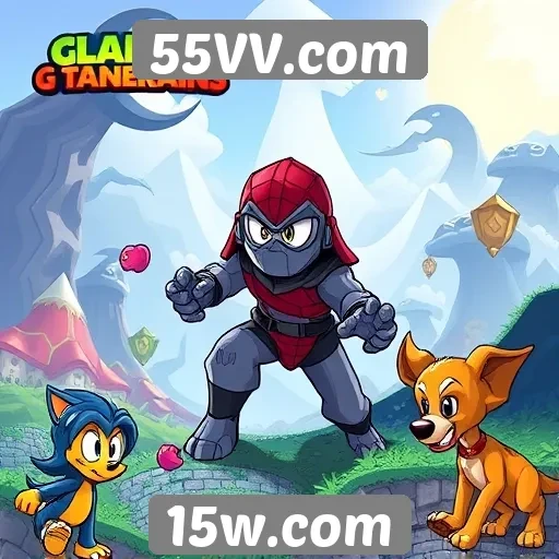 Comparativo de jogos populares no 55VV.com